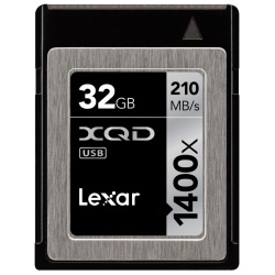 32GB Lexar Professional XQD 2.0 1400X Speed Memory Card
