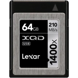 64GB Lexar Professional XQD 2.0 1400X Speed Memory Card