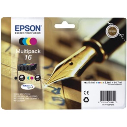 Epson 16 Multi-pack Ink Cartridge (Black, Yellow, Cyan, Magenta)