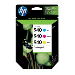 HP 940 Multi-pack Ink Cartridge (Cyan, Magenta, Yellow)