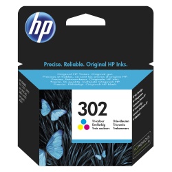 HP 302 Multi-pack Ink Cartridge (Yellow, Cyan, Magenta)