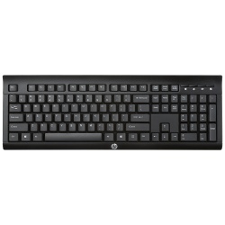 HP K2500 RF Wireless Keyboard Black - US Layout