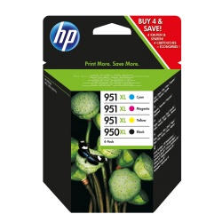 HP 950XL Multi-pack Ink Cartridge (Black ,Cyan, Magenta, Yellow)