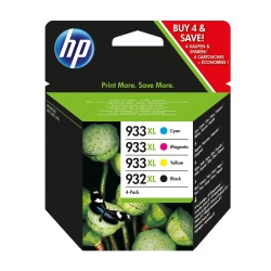 HP 932XL 933XL Multi-pack Ink Cartridge (Black, Cyan, Magenta, Yellow)