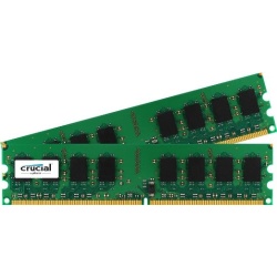 4GB Crucial DDR2 800MHz PC2-6400 CL6 Desktop Memory Dual Channel Kit (2x 2GB)