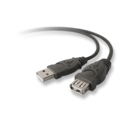 Belkin Pro Series Hi-Speed USB2.0 Extension Cable 3.0m Black