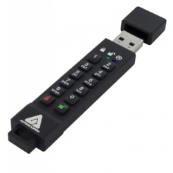 16GB Apricorn Aegis Secure Key 3z USB 3.1 Type-A Black USB Flash Drive