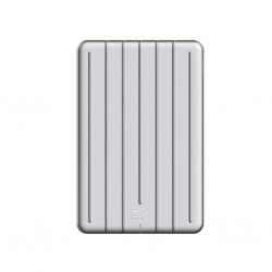 480GB Silicon Power B75 Portable External SSD - USB3.1 Type-C - Aluminum