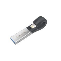 32GB Sandisk iXpand USB3.0 (3.1 Gen 1) USB Type-A USB + Lightning Connection Flash Drive