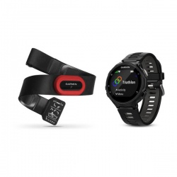 Garmin Forerunner 735XT GPS Running Watch Black / Grey HRM-Run Bundle