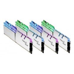 128GB G.Skill DDR4 Trident Z Royal Silver 4000Mhz PC4-32000 CL18 1.40V Quad Channel Kit (4x32GB)