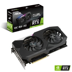 ASUS Dual -RTX3070-O8G NVIDIA GeForce RTX 3070 8GB GDDR6 GPU Graphics Card