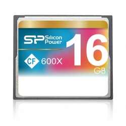 16GB Silicon Power CF Compact Flash 600X Speed Memory Card