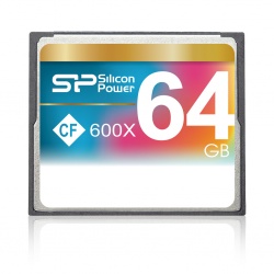 64GB Silicon Power CF Compact Flash 600X Speed Memory Card