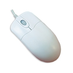 Seal Shield Silver Storm Medical Grade Optical Mouse 800 DPI - White