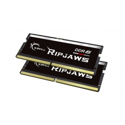 32GB G.Skill Ripjaws DDR5 SO-DIMM 4800MHz CL34 1.10V 262-Pin Laptop Memory Kit 2x16GB