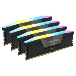 64GB Corsair Vengeance RGB DDR5 5600MHz CL36 Quad Channel Kit (4x 16GB) Black