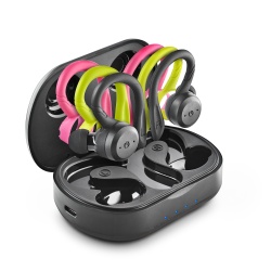 NGS Artica Jogger IPX7 Wireless BT Sport Earphones, Interchangeable Colours