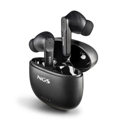 NGS Artica Hush True Wireless BT Earphones, Black