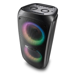 NGS Wild Temper 200W Portable & Wireless BT Speaker with RGB LED Lights