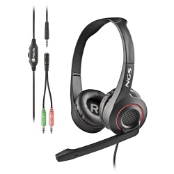 NGS MSX-10 PRO, Wired Stereo Headset with Microphone