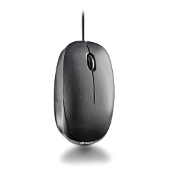 NGS Flameblack, USB Wired Optical Mouse, Black