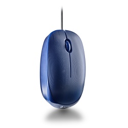 NGS Flameblue, Desktop USB Wired Optical Mouse, Blue