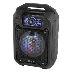 NGS Roller Tin 20W BT Speaker with FM Radio, USB Port, Aux Input and MicroSD Slot
