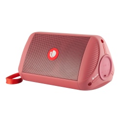 NGS Roller Ride 10W Portable Wireless BT and TWS Speaker - Red