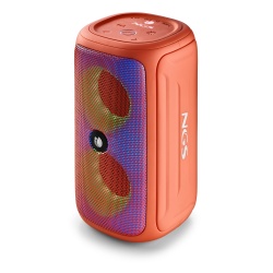 NGS Roller Beast 32W Wireless & Water-Resistant IPX5 BT Speaker, Coral