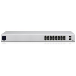 Ubiquiti UniFi 16-Port PoE Managed L2/L3 Gigabit Ethernet Switch - Silver