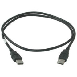 C2G 1.0m USB2.0 Type-A Male to Type-A Male Cable Black