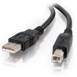 C2G 3M USB2.0 Type-A to Type-B Cable Black
