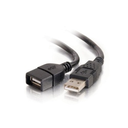 C2G 3M USB2.0 Type-A Male to Type-A Female Extension Cable Black