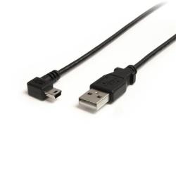 StarTech 3ft Mini USB Type-A to Right Angle Mini USB Type-B Cable
