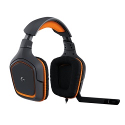 Logitech G231 Prodigy Gaming Headset 3.5mm Circumaural Black and Orange