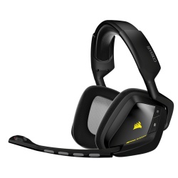 Corsair VOID Wireless Gaming Headset 3.5mm Circumaural Black and Yellow