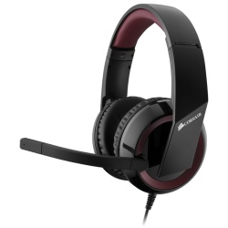 Corsair HS30 Gaming Headset 3.5mm Circumaural Black and Red