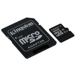 32GB Kingston microSDHC UHS-1 CL10 Memory Card