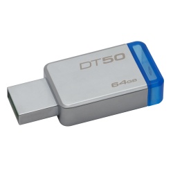 64GB Kingston DataTraveler 50 USB3.1 Blue Flash Drive