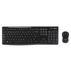 Logitech MK270 Wireless Keyboard and Mouse Combo - UK Layout