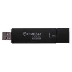 16GB Kingston IronKey D300 USB3.0 Flash Drive - Black