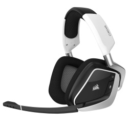 Corsair Void PRO RGB Wireless Premium Binaural Gaming Headset - White