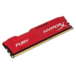4GB Kingston HyperX Fury PC3-12800 DDR3 1600MHz CL10 Memory Module - Red