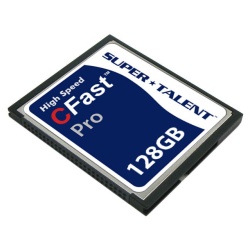 128GB Super Talent CFast MLC Memory Card - Speed Rating (up to 300MB/s)