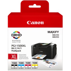 Canon PGI-1500 XL Black,Cyan,Magenta,Yellow Ink Cartridge