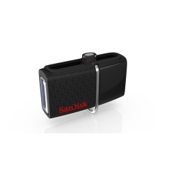 32GB SanDisk Ultra Dual USB3.0 OTG Flash Drive - Black