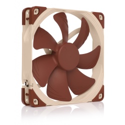 Noctua NF-A14 140mm 1500RPM Case Fan - Beige, Brown