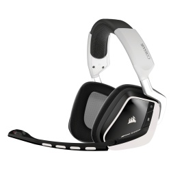 Corsair Wireless Dolby 7.1 RGB Gaming Headset - Black, White