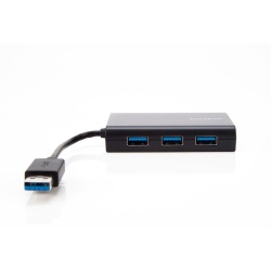 Targus 3-Port USB3.0 HUB with Gigabit Ethernet - Black